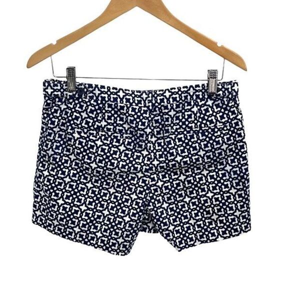 Laundry‎ by Shelli Segal Womens Fleur De Lis Flat Front Shorts Size 6 - Picture 2 of 8